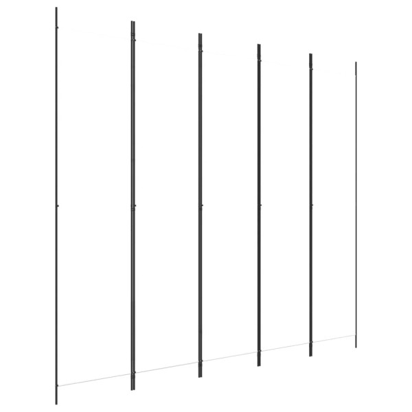 Parawan Pokojowy Dekoracyjny Przegroda Parawan Składany Biały 250x220 cm 808383