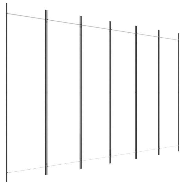 Parawan Pokojowy Dekoracyjny Przegroda Parawan Składany Biały 300 x 200 cm 808475