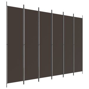 Parawan Pokojowy Dekoracyjny Przegroda Parawan Składany Brązowy 300×220 cm 808416 Parawan Pokojowy Dekoracyjny Przegroda Parawan Składany Brązowy 300×220 cm 808416