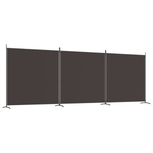 Parawan Pokojowy Dekoracyjny Przegroda Parawan Składany Brązowy 525×180 cm 808314 Parawan Pokojowy Dekoracyjny Przegroda Parawan Składany Brązowy 525×180 cm 808314