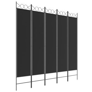 Parawan Pokojowy Dekoracyjny Przegroda Parawan Składany Czarny 200×200 cm 808554 Parawan Pokojowy Dekoracyjny Przegroda Parawan Składany Czarny 200×200 cm 808554