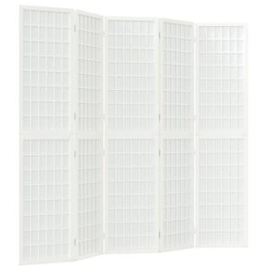Parawan Pokojowy Składany Parawan Dekoracyjny Styl Japoński 200×170 cm 805268 Parawan Pokojowy Składany Parawan Dekoracyjny Styl Japoński 200×170 cm 805268