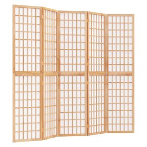 Parawan Pokojowy Składany Parawan Dekoracyjny Styl Japoński 200×170 cm 805282 Parawan Pokojowy Składany Parawan Dekoracyjny Styl Japoński 200×170 cm 805282