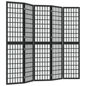 Parawan Pokojowy Składany Parawan Dekoracyjny Styl Japoński 200×170 cm 805265 Parawan Pokojowy Składany Parawan Dekoracyjny Styl Japoński 200×170 cm 805265