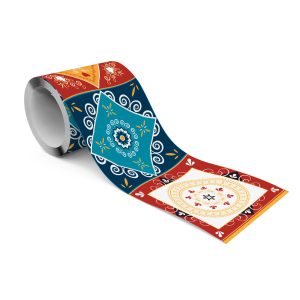 Pasek Dekoracyjny Bordiura Do Kuchni Kolorowe Płytki 225086 Pasek Dekoracyjny Bordiura Do Kuchni Kolorowe Płytki 225086