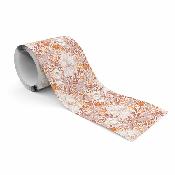 Pasek Dekoracyjny Kwiatowe Ornamenty W Stylu Vintage 177048