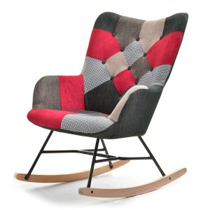 Patchworkowy Fotel Bujak Sibil Do Salonu W Stylu Skandynawskim 536262 Patchworkowy Fotel Bujak Sibil Do Salonu W Stylu Skandynawskim 536262