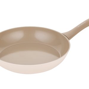 Patelnia aluminiowa z powłoką ceramiczną Mokka 28 cm beżowa 642149 Patelnia aluminiowa z powłoką ceramiczną Mokka 28 cm beżowa 642149