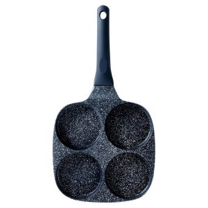 Patelnia do jajek 19 cm Vilde BLACK LINE granitowa 4 otwory 326695 Patelnia do jajek 19 cm Vilde BLACK LINE granitowa 4 otwory 326695