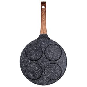 Patelnia do jajek granitowa 4 otwory BLACK&WOOD 26 cm 326689 Patelnia do jajek granitowa 4 otwory BLACK&WOOD 26 cm 326689