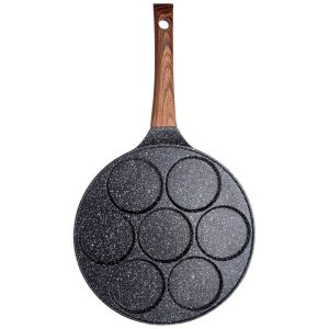 Patelnia do jajek granitowa 7 otworów BLACK&WOOD 26 cm 777208 Patelnia do jajek granitowa 7 otworów BLACK&WOOD 26 cm 777208