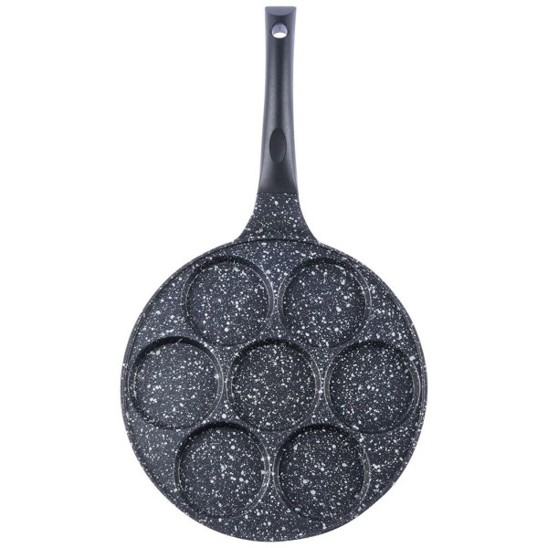 Patelnia do jajek placków pancakes naleśników granitowa 27cm 159615