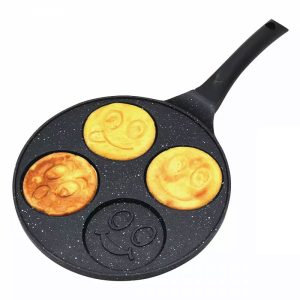Patelnia do naleśników placków jajek 26cm pancake buźki KINGHOFF 693647 Patelnia do naleśników placków jajek 26cm pancake buźki KINGHOFF 693647