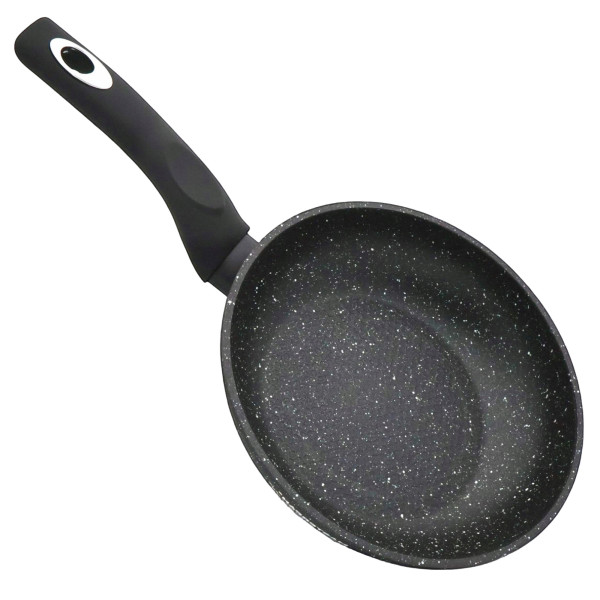 Patelnia Granitowa 28 Cm Plaster Miodu Indukcja Gaz 2.5L 670039
