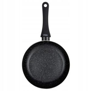 Patelnia granitowa BLACK LINE 20 cm Vilde do smażenia duszenia na gaz 1070470 Patelnia granitowa BLACK LINE 20 cm Vilde do smażenia duszenia na gaz 1070470