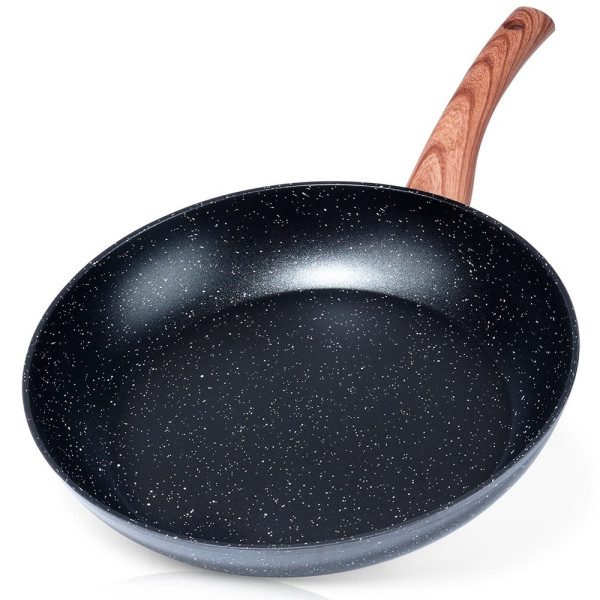 Patelnia granitowa BLACK&WOOD 30 cm 312845