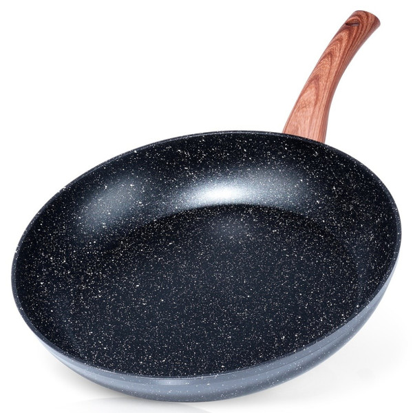 Patelnia granitowa BLACK&WOOD 32 cm 312843