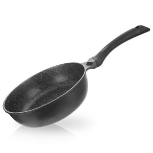 Patelnia granitowa głęboka wysoka GRANDE 24 cm 312839 Patelnia granitowa głęboka wysoka GRANDE 24 cm 312839