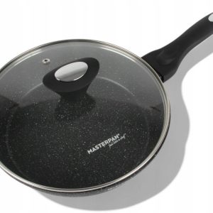 Patelnia granitowa Pokrywka 26cm plaster miodu indukcja gaz 2,7L Wysoka 6,3 678895 Patelnia granitowa Pokrywka 26cm plaster miodu indukcja gaz 2,7L Wysoka 6,3 678895