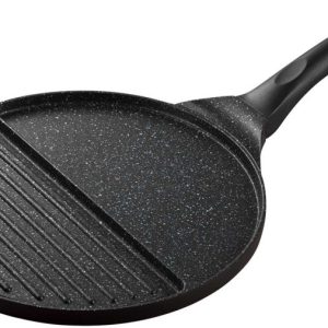 Patelnia grillowa dzielona 27cm nieprzywierająca KINGHOFF 693632 Patelnia grillowa dzielona 27cm nieprzywierająca KINGHOFF 693632