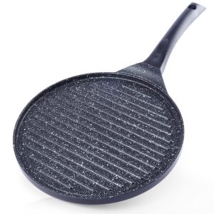 Patelnia grillowa granitowa 26 cm GRANDE 159614 Patelnia grillowa granitowa 26 cm GRANDE 159614