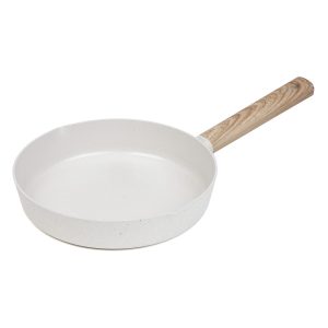Patelnia LOREBURN z powłoką ceramiczną śmietankowa 24 cm HOMLA 922061 Patelnia LOREBURN z powłoką ceramiczną śmietankowa 24 cm HOMLA 922061