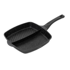 Patelnia LUCASO grillowa z przegródką 28cm HOMLA 922052 Patelnia LUCASO grillowa z przegródką 28cm HOMLA 922052