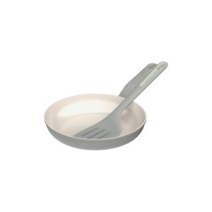 Patelnia non-stick Balance Eco Grey 24 cm z łopatką Balance BergHOFF 566073 Patelnia non-stick Balance Eco Grey 24 cm z łopatką Balance BergHOFF 566073