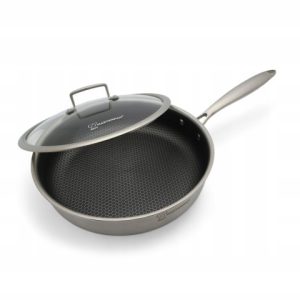 Patelnia Stalowa Masterpan 24 Cm Z Pokrywką Indukcja 943983 Patelnia Stalowa Masterpan 24 Cm Z Pokrywką Indukcja 943983