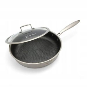 Patelnia Stalowa Masterpan Z Pokrywką 26 Cm – Premium Jakość Indukcja 943982 Patelnia Stalowa Masterpan Z Pokrywką 26 Cm – Premium Jakość Indukcja 943982