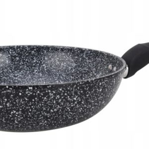 Patelnia Wok Głęboka Granitowa 28 Cm Nieprzywierająca Na Indukcję Gaz 3 L 551497 Patelnia Wok Głęboka Granitowa 28 Cm Nieprzywierająca Na Indukcję Gaz 3 L 551497