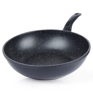 Patelnia wok granitowy do smażenia duszenia GRANDE 30 cm 159605 Patelnia wok granitowy do smażenia duszenia GRANDE 30 cm 159605