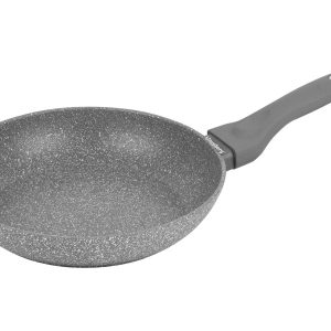 Patelnia z powłoką granitową 24cm nieprzywierająca KLAUSBERG Marmo Grey 667198 Patelnia z powłoką granitową 24cm nieprzywierająca KLAUSBERG Marmo Grey 667198