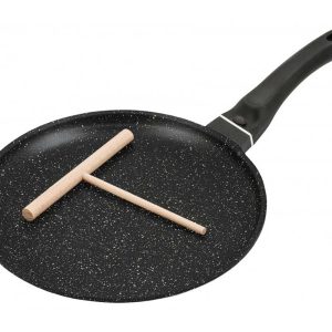 Patelnia z powłoką granitową do naleśników naleśnikowa 26cm KINGHOFF 693659 Patelnia z powłoką granitową do naleśników naleśnikowa 26cm KINGHOFF 693659