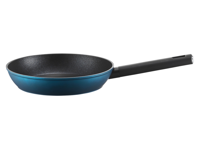 Patelnia z powłoką Qualum Basic Azzurro Ambition 24 cm turkusowa 762088