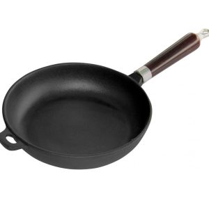 Patelnia żeliwna 20cm z odkręcanym uchwytem ciężka KINGHOFF 693637 Patelnia żeliwna 20cm z odkręcanym uchwytem ciężka KINGHOFF 693637