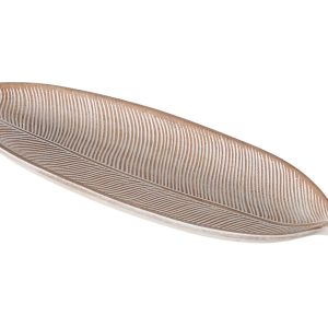 Patera dekoracyjna Ava 21×59 cm beżowa 751569 Patera dekoracyjna Ava 21×59 cm beżowa 751569