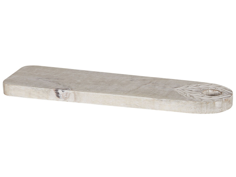 Patera na ciasto drewniana żłobiona 306057