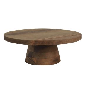 Patera na ciasto NATURAL SLICE drewniana brązowa 12×28 cm 991064 Patera na ciasto NATURAL SLICE drewniana brązowa 12×28 cm 991064
