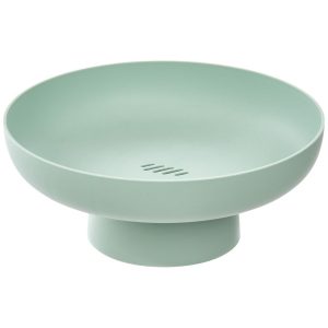 Patera na owoce Poly 26 cm zielona na stopce z perforowanym dnem 2 5 l 1064610 Patera na owoce Poly 26 cm zielona na stopce z perforowanym dnem 2 5 l 1064610