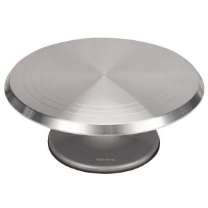 Patera obrotowa do ciast ciasta tortu babeczek 25.5cm stalowa KLAUSBERG 652998 Patera obrotowa do ciast ciasta tortu babeczek 25.5cm stalowa KLAUSBERG 652998