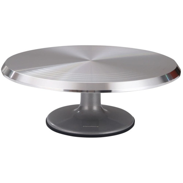 Patera obrotowa do ciast ciasta tortu babeczek 36cm stalowa KLAUSBERG 652990
