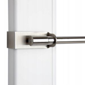 Patyczki do Zazdrostek Bezinwazyjny Mini Karnisz 75-125 cm Stalowy Metalowy 639530