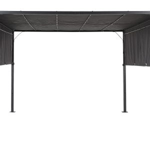 Pawilon ogrodowy altana 310x310cm LED szary 65328 Pawilon ogrodowy altana 310x310cm LED szary 65328