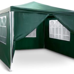 Pawilon ogrodowy namiot imprezowy 3x3m + 4 ściany Plonos 750778 Pawilon ogrodowy namiot imprezowy 3x3m + 4 ściany Plonos 750778
