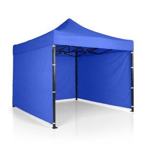 Pawilon ogrodowy Plonos PL-300 altana namiot handlowy 3x3x3 m niebieski 1049021 Pawilon ogrodowy Plonos PL-300 altana namiot handlowy 3x3x3 m niebieski 1049021