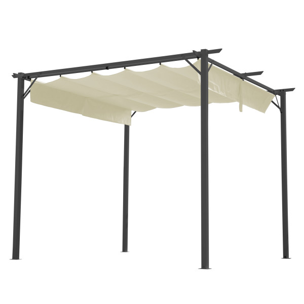 Pawilon ogrodowy Vigo 2,9 x 2,9 m ecru PATIO 180705