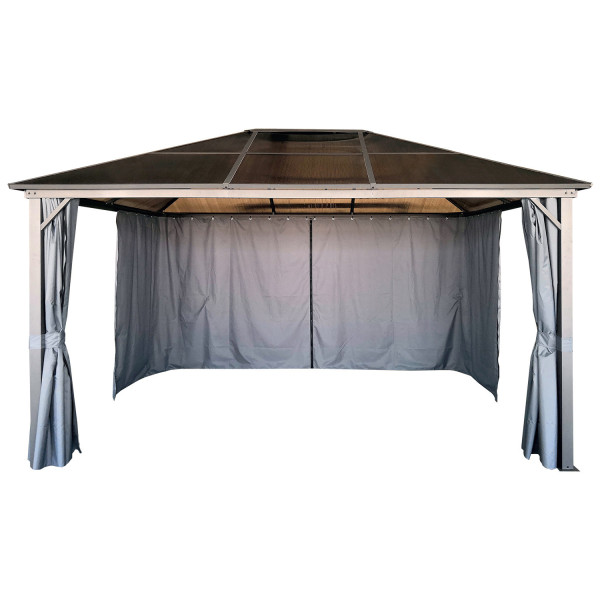 Pawilon ogrodowy z zasłonami Altana 3x4m 965423