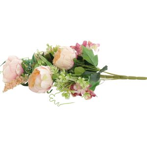 Peonia bukiet 48 cm beżowy 82566
