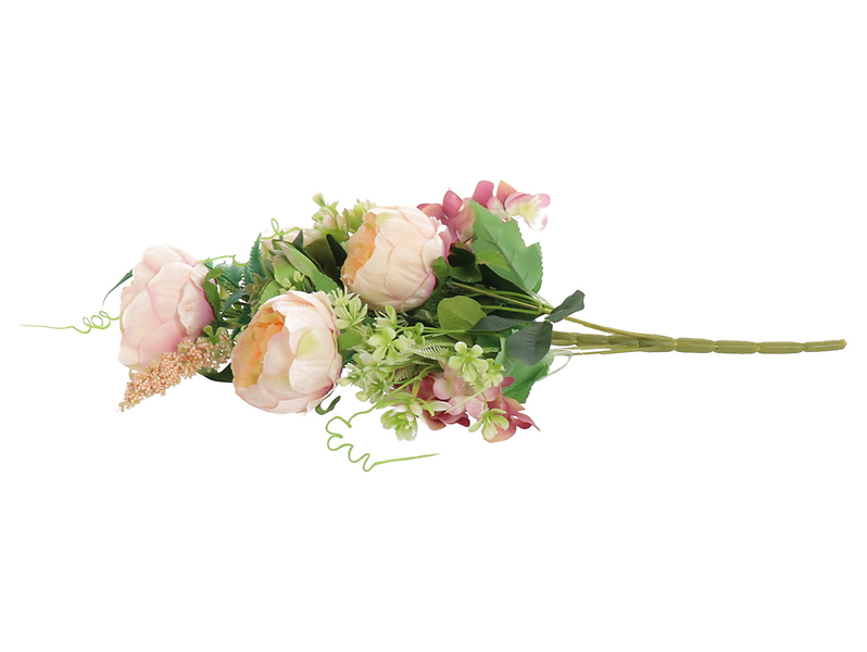 Peonia bukiet 48 cm beżowy 82566